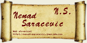 Nenad Saračević vizit kartica
